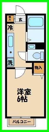 フォンティーヌ狛江　の物件間取画像